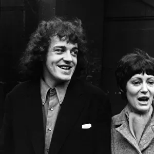 Joe Cocker and his wife appearing on drug charges at Malborough Street Court, London