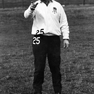 John Burgess England Rugby Union Coach. November 1972 P005491
