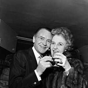 John Mills and Mary Hayley Bell appeared on the celebrity spot