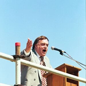 John Prescott at the 1999 Durham Miners Gala