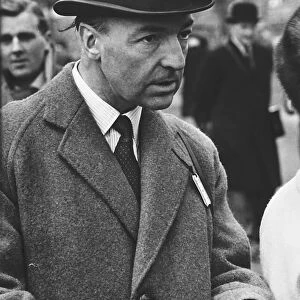 John Profumo, Minister of War, at Sandown Park racing in 1963