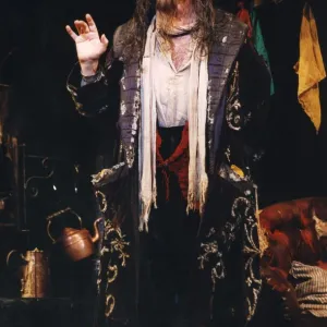 Jonathan Pryce in costume as Fagin during musical Oliver