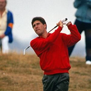 Jose Maria Olazabal in action September 1989