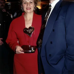 Julie Walters Actress Comedienne with Grant Roffey at the Variety Club Award