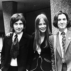 Ken Jones and Ronnie Lane The Small Faces pop group 1969