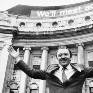 Ken Livingstone GLC leader March 1986 Ken Livingstone labour leader of the GLC