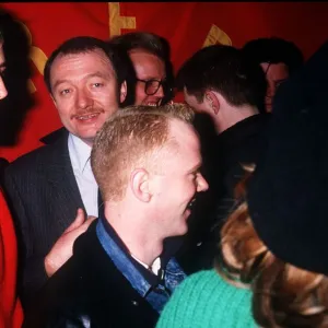 Ken Livingstone MP "Red Wedge"pop stars for labour Party House of Commons