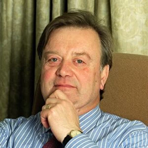 Kenneth Clarke MP at his Parliamentry office December 1998