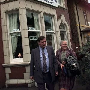 Kenneth Clarke and wife Gillian Clarke October 1997 Kenneth Clarke MP former
