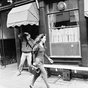 Koo Stark, Actress out and about in London, Friday 3rd June 1983