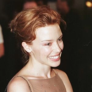Kylie Minogue at the opening of Edinburgh Film Festival August 1997