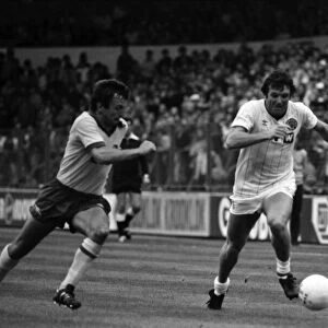Leeds United 0 v. Arsenal 0. Division one football. September 1981 MF03-14-018