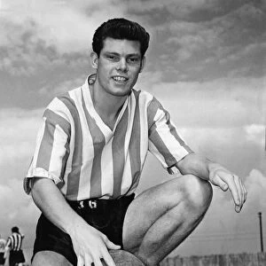 Len Ashuret Sunderland Football Player Circa 1955