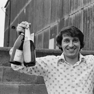 Lincoln Manager Graham Taylor celebrates after Lincoln City win over Doncaster Rovers at