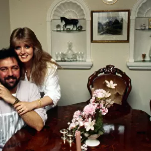 Linda Nolan with her husband Brian Hudson May 1991