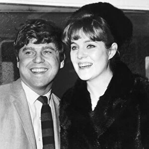 Lynn Redgrave actress and husband arriving at Heathrow Airport from Los Angeles where