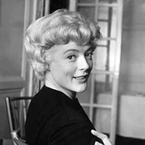 Maggie Smith, English actor, (born 28 December 1934) pictured in October 1958