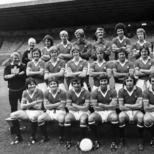 Manchester United FC. August 1976