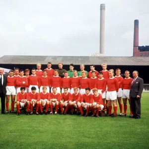 Manchester United team group, 28th July 1964