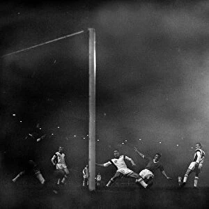 Manchester United v Wiener Sports Club- Dennis Viollet scores the only goal getting past