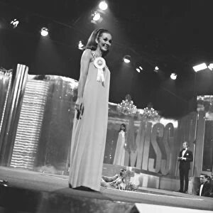 Margot Schmalzriedt, Miss Germany, semi finalist in Miss World 1968