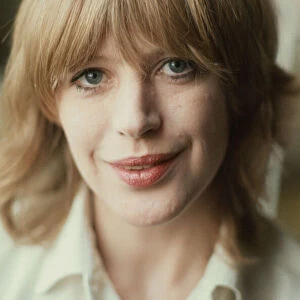 Marianne Faithfull, singer, actress, actor, model, who found fame in the 1960s
