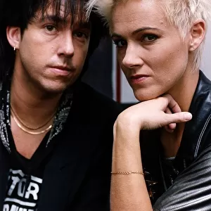 Marie Fredriksson (vocals) and Per Gessle, the two band members from the Swedish pop group