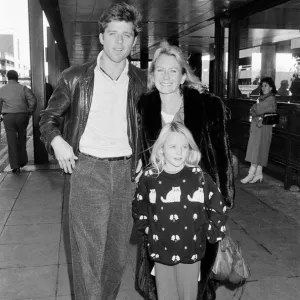 Maxwell Caulfield, from the soap opera The Colbys, and wife Juliet Mills