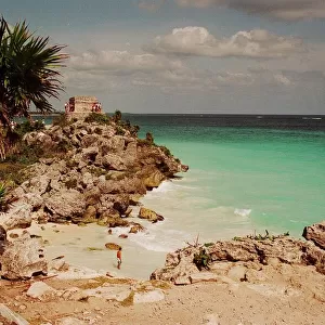 Mayan ruins near Cancun, Mexico