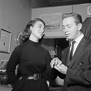 Mel Torme shares his secret and reveals his engagement to American model Arlene