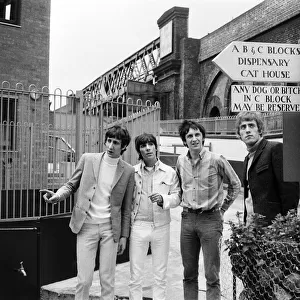 members of The Who rock group sent their managers to purchase a guard dog at Battersea