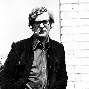 Michael Caine, British actor, Tuesday 6th April 1971