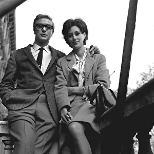 Michael Caine and Sue Lloyd stars of Ipcress file 1964gqmagazineusa gqmagazineusa