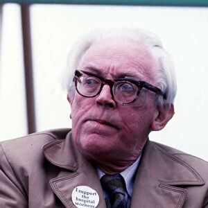 Michael Foot MP at TUC Day of Action 22nd September 1992