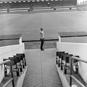Middlesbrough F. C. footballer Nobby Stiles pictured at Ayresome Park. 27th July 1971