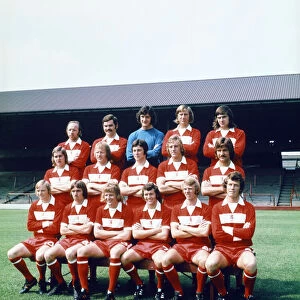 Middlesbrough FC Back row L-R: N. Stiles, J. Craggs, J. Platt, W. Gates, A. Foggon
