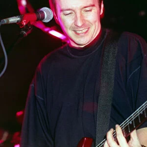 Midge Ure on stage at King Tuts Glasgow November 1988