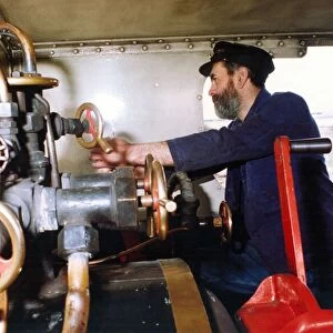 Mike Forrester on a ACC5 Pecket engine built in 1939 called Ashington No