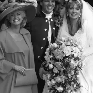 Caron Keating Print with Husband Russ Lindsay and Mother Gloria Hunniford Caron Keating Print with Husband Russ Lindsay and Mother Gloria Hunniford