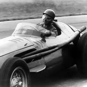 Juan Manuel Fangio Print Circa 1955 Juan Manuel Fangio Print Circa 1955