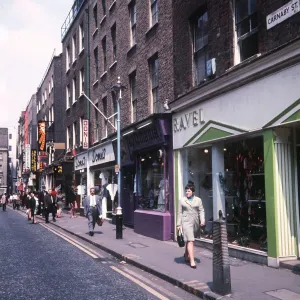 Carnaby Street London Print circa 1968 Carnaby Street London Print circa 1968