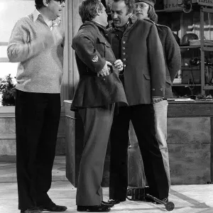 John Thaw and Dennis Waterman Print - December 1976 Morecambe and Wise Show John Thaw and Dennis Waterman Print - December 1976 Morecambe and Wise Show
