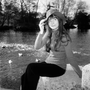Black and white print of Cyd Hayman in a glamorous pose Black and white print of Cyd Hayman in a glamorous pose