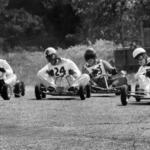 Go Karting in England, May 1960 Print Go Karting in England, May 1960 Print