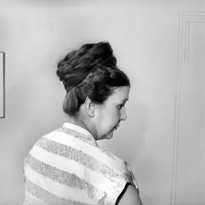 Vintage Print: Mrs. Mabel Anderson, Long Hair, June 1958 Vintage Print: Mrs. Mabel Anderson, Long Hair, June 1958
