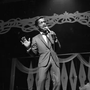 Sammy Davis Jr. Rehearsal Print 1966 Royal Variety Show Sammy Davis Jr. Rehearsal Print 1966 Royal Variety Show