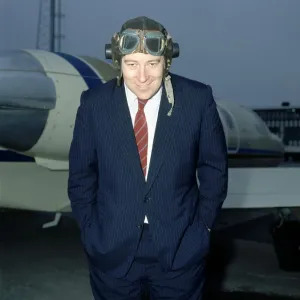 Randolph Fields Chairman of Highland Express Airlines Print, 1986 Randolph Fields Chairman of Highland Express Airlines Print, 1986