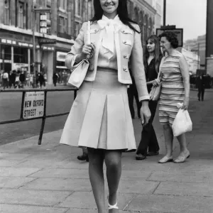 Jennifer McAdam Print: Oxford Street, London 1972 Jennifer McAdam Print: Oxford Street, London 1972