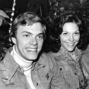 Les Carpenters - Richard et Karen Carpenter photographiés lors d'une réception à l'hôtel. Les Carpenters - Richard et Karen Carpenter photographiés lors d'une réception à l'hôtel.