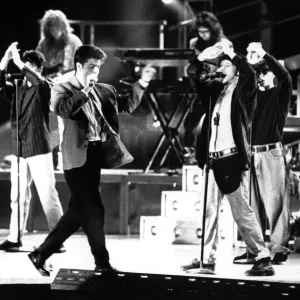 Les New Kids on the Block en concert au NEC, Birmingham. 23 mai 1991. Les New Kids on the Block en concert au NEC, Birmingham. 23 mai 1991.